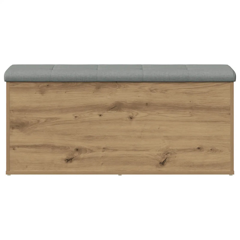 Storage Bench Artisan Oak 102x42x45 cm Engineered Wood
