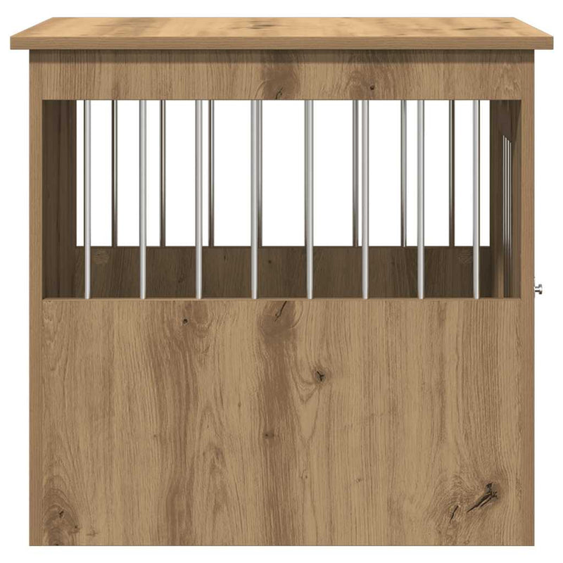 vidaXL Dog Crate Furniture Artisan Oak 45x62x59 cm Engineered Wood