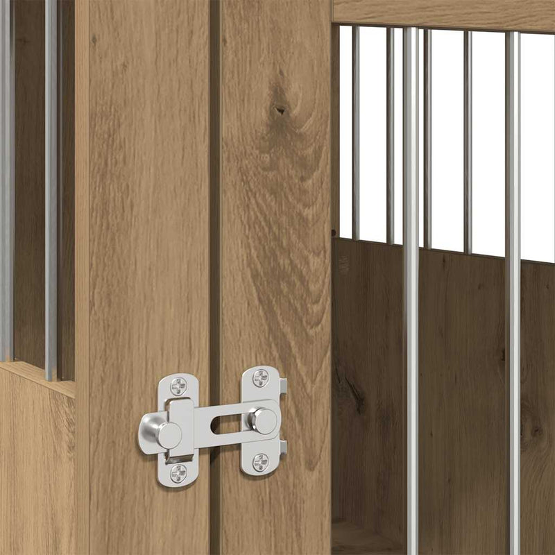 vidaXL Dog Crate Furniture Artisan Oak 45x62x59 cm Engineered Wood