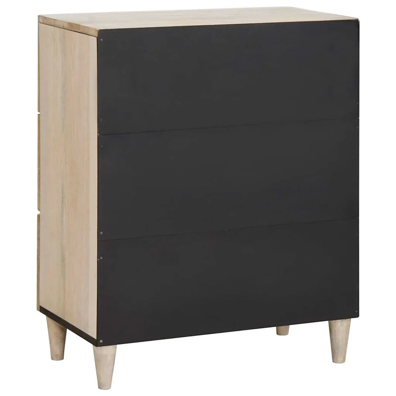 Sideboard 60 x 33 x 75 cm Solid mango wood White