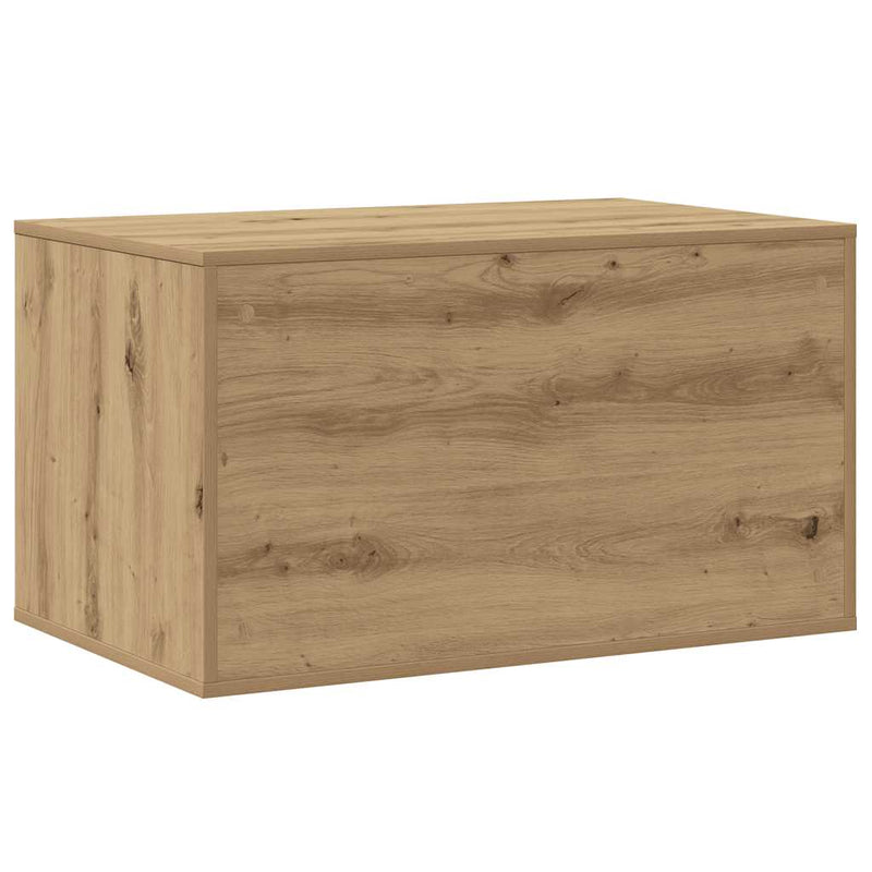 vidaXL Cat Litter Box Enclosure Artisian Oak 80x50x45 cm Engineered Wood