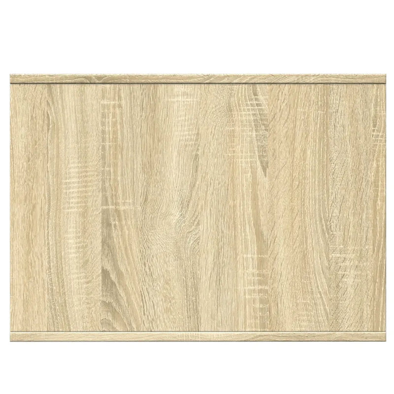 Cat Litter Box Enclosure Sonoma Oak 47x59x42 cm Engineered Wood
