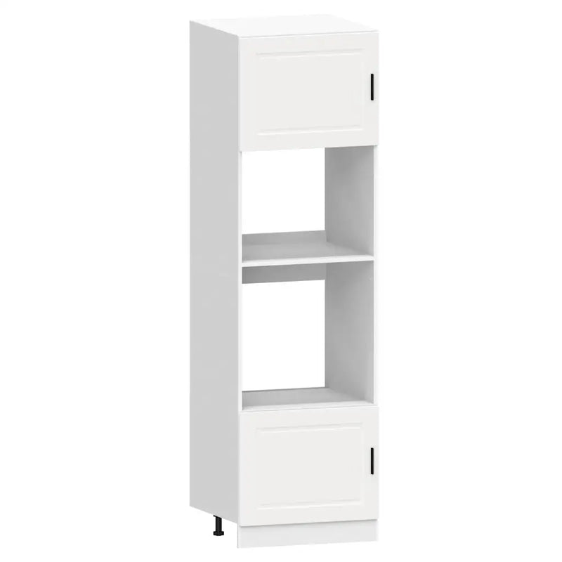 7 Piece Kitchen Cabinet Set "Porto" White Engineered Wood