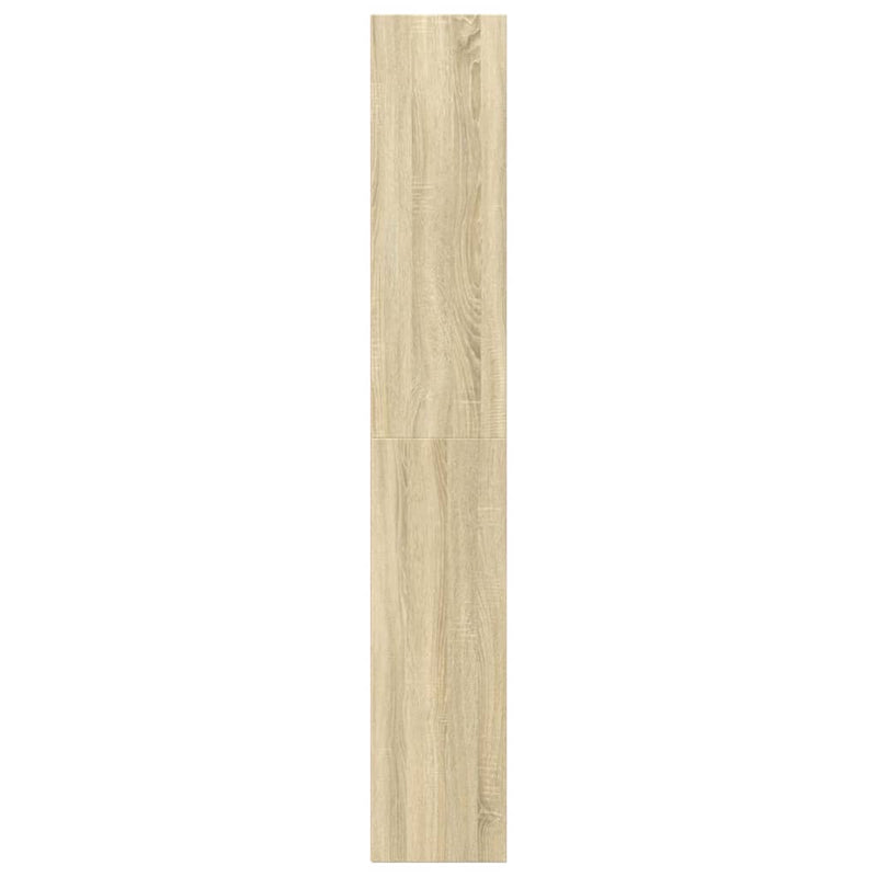 vidaXL Bookcase Sonoma Oak 40x30x189 cm Engineered Wood