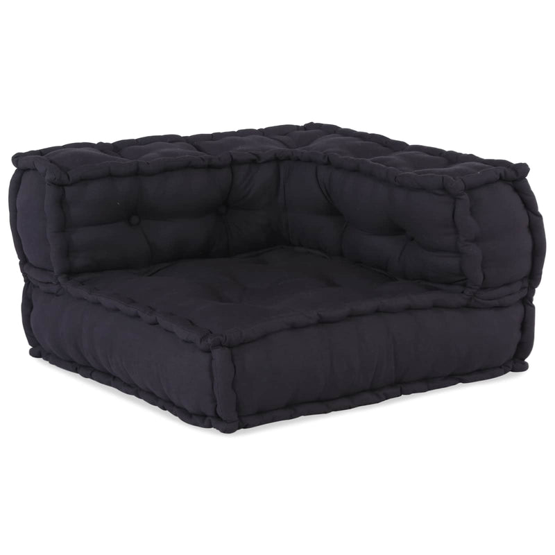 vidaXL Modular Sofa 4 pcs Anthracite Fabric