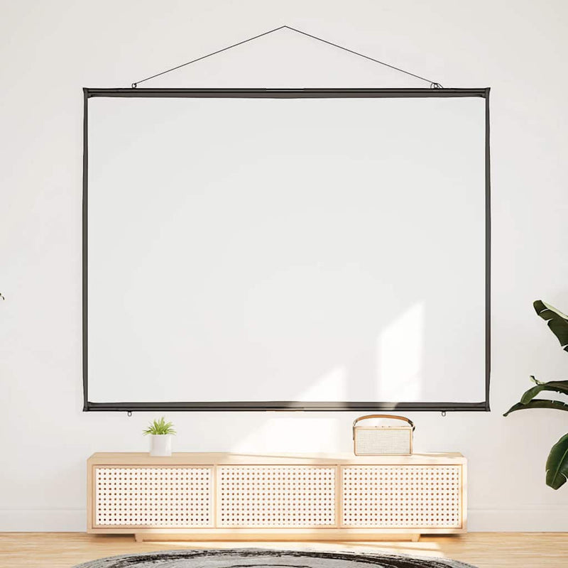 vidaXL Projection Screen Wall-Hanging 84 Inch 4:3