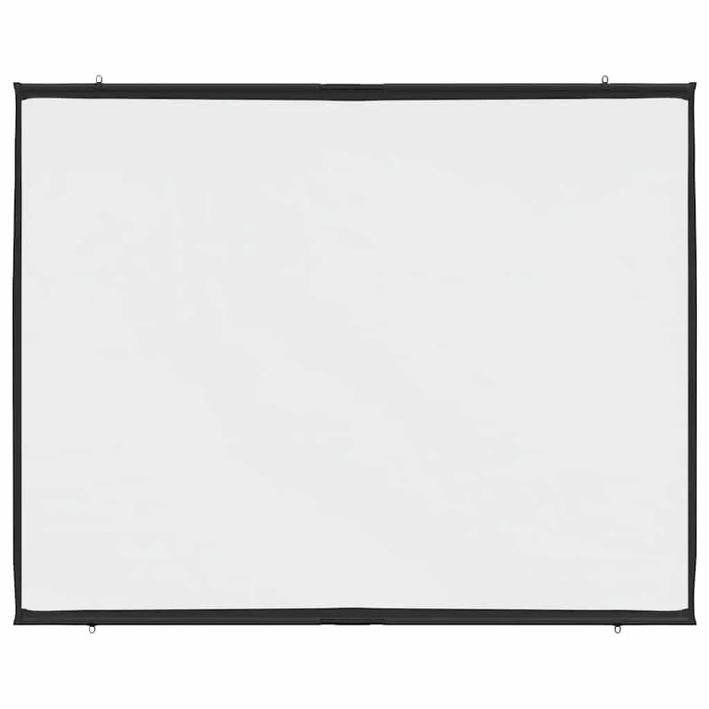 vidaXL Projection Screen Wall-Hanging 84 Inch 4:3