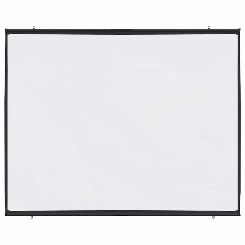 vidaXL Projection Screen Wall-Hanging 90 Inch 4:3