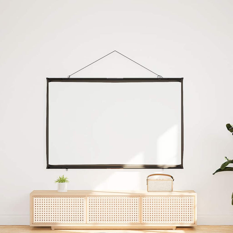 vidaXL Projection Screen Wall-Hanging 60 Inch 16:9