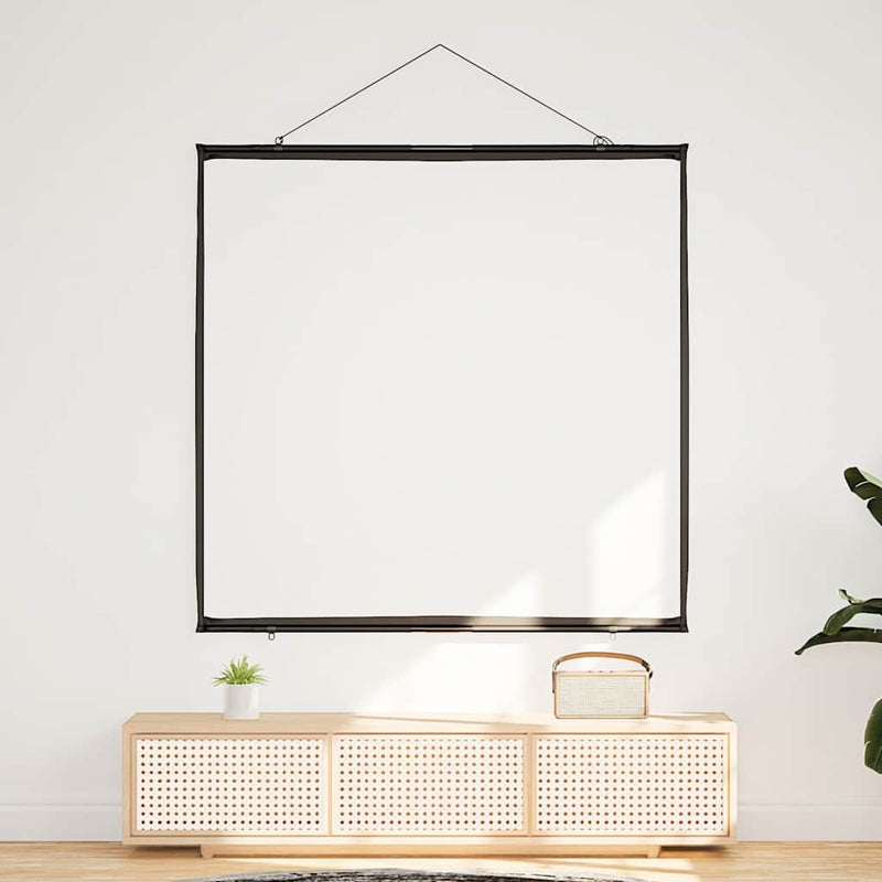 vidaXL Projection Screen Wall-Hanging 67 Inch 1:1