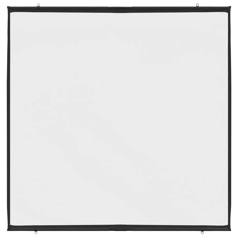 vidaXL Projection Screen Wall-Hanging 81 Inch 1:1