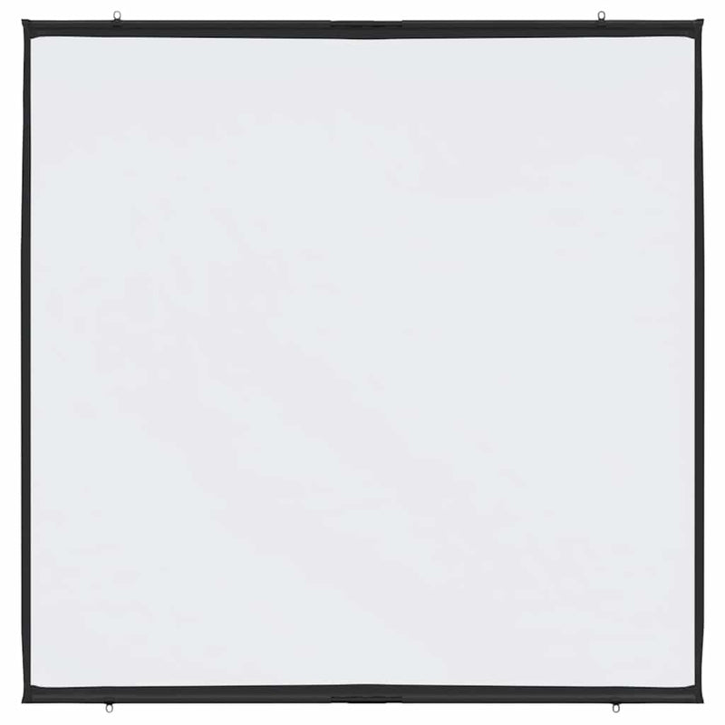 vidaXL Projection Screen Wall-Hanging 89 Inch 1:1