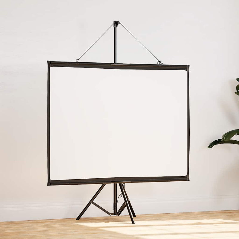 vidaXL Projection Screen with Tripod 72 Inch 4:3