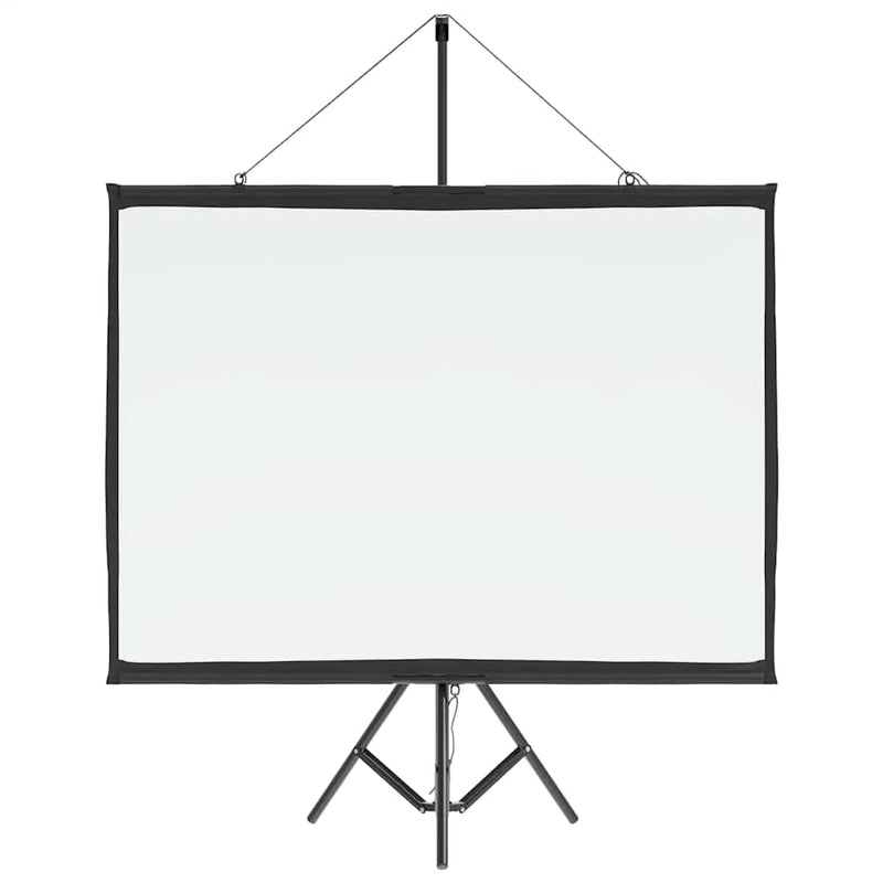 vidaXL Projection Screen with Tripod 72 Inch 4:3