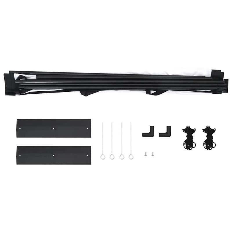 vidaXL Projection Screen with Stands 90 Inch 4:3