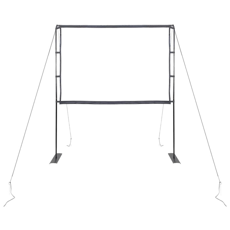 vidaXL Projection Screen with Stands 100 Inch 4:3