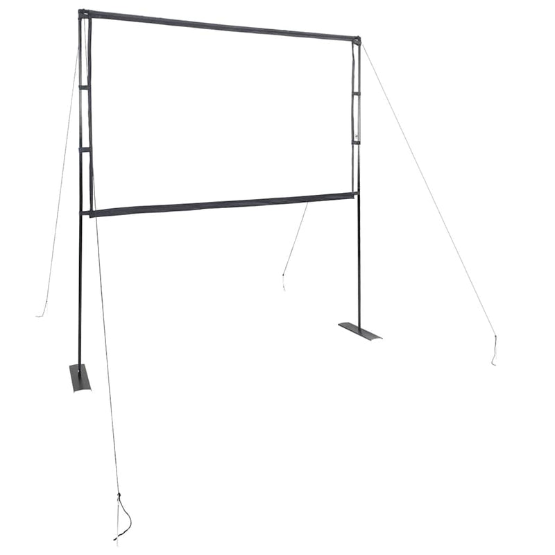 vidaXL Projection Screen with Stands 90 Inch 16:9