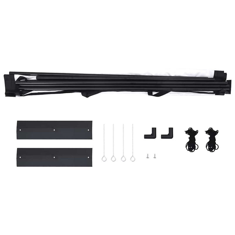 vidaXL Projection Screen with Stands 90 Inch 16:9
