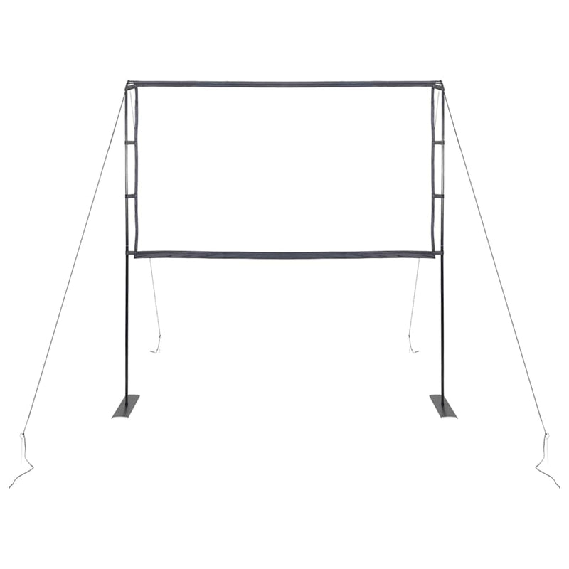 vidaXL Projection Screen with Stands 100 Inch 16:9