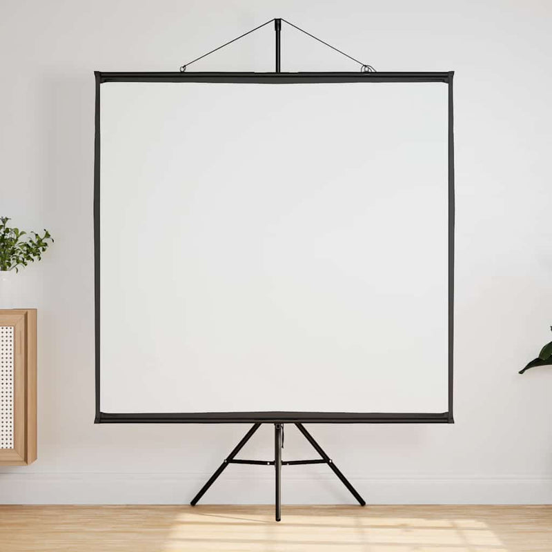 vidaXL Projection Screen with Tripod 81 Inch 1:1