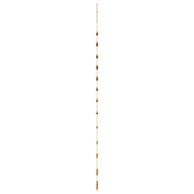 vidaXL Hanging Christmas Tree with Top Star 86x180 cm Natural Branch