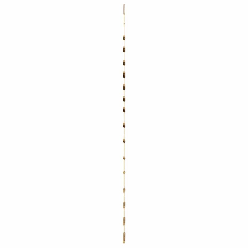 vidaXL Hanging Christmas Tree with Top Star 100x210 cm Natural Branch