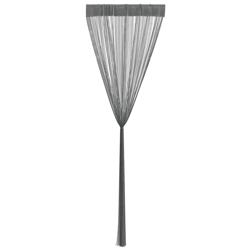 String Curtains 2 pcs Anthracite 140x250 cm