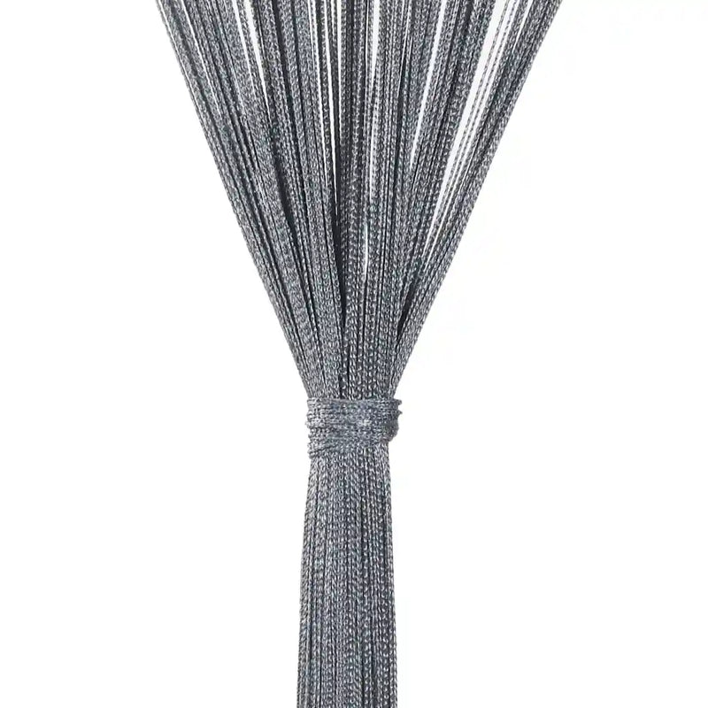 String Curtains 2 pcs Anthracite 140x250 cm