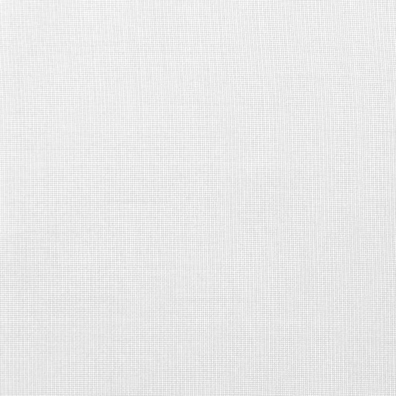 vidaXL Voile Curtains with Rod Pockets 2 pcs White