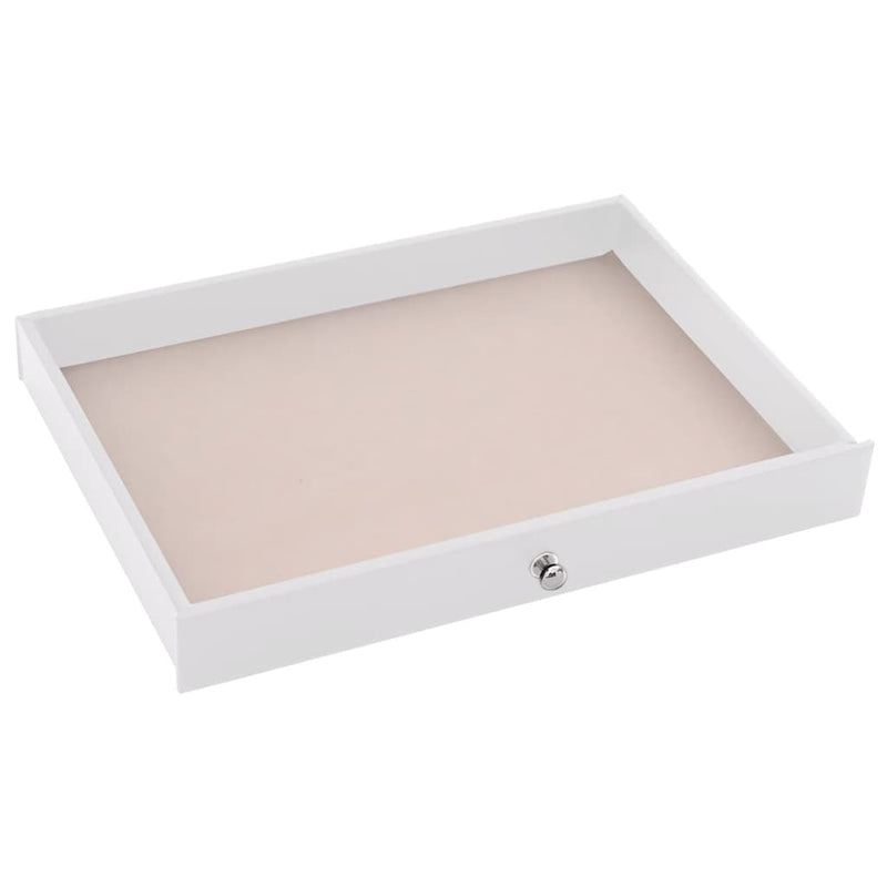 Jewellery Box 10-Layer with Watch Holders White 29x20.5x40.5 cm