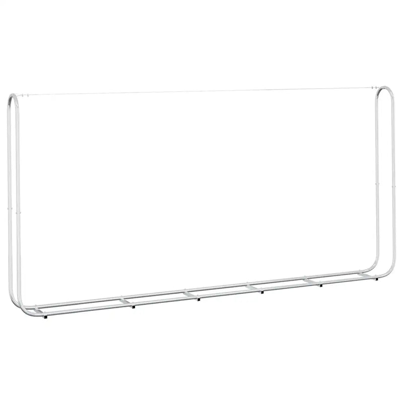 Firewood Rack 300x25x150 cm Galvanised steel
