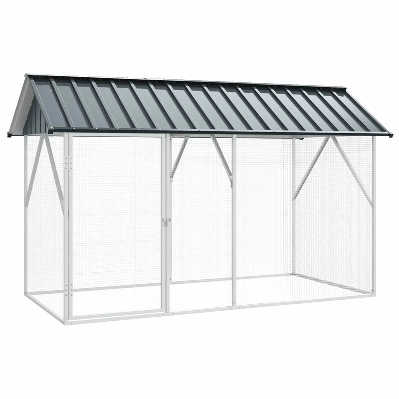 Bird Cage Anthracite 227 x 112 x 141 cm Galvanised Steel