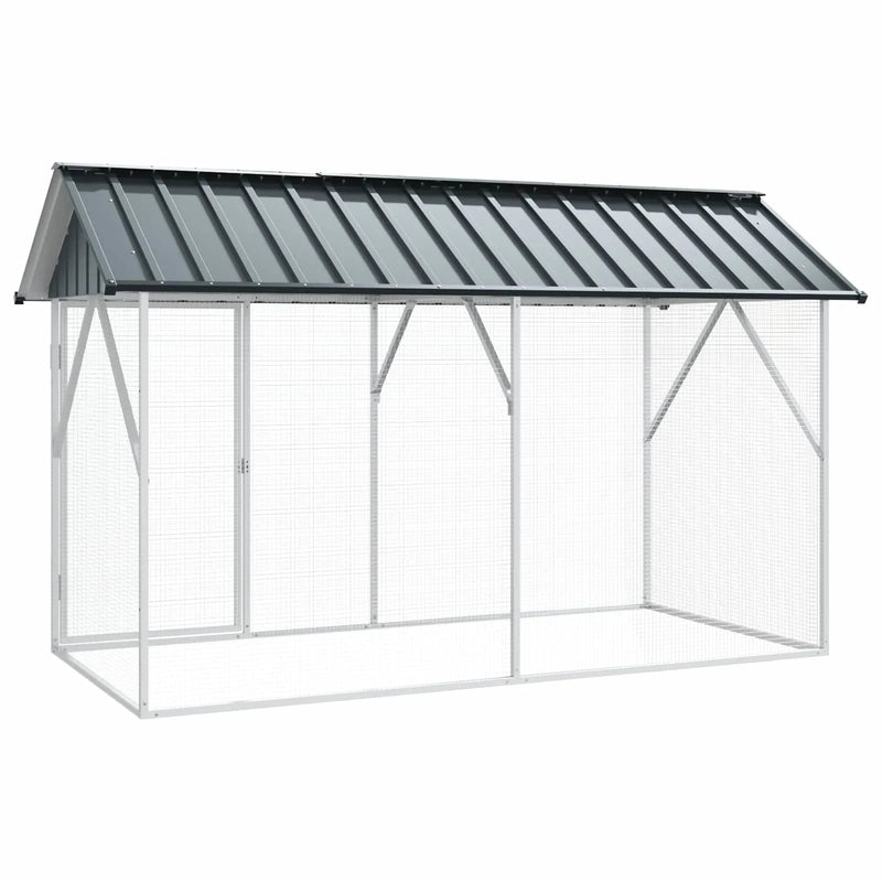 Bird Cage Anthracite 227 x 112 x 141 cm Galvanised Steel