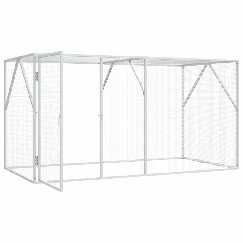 Bird Cage Anthracite 208 x 102 x 108 cm Galvanised Steel