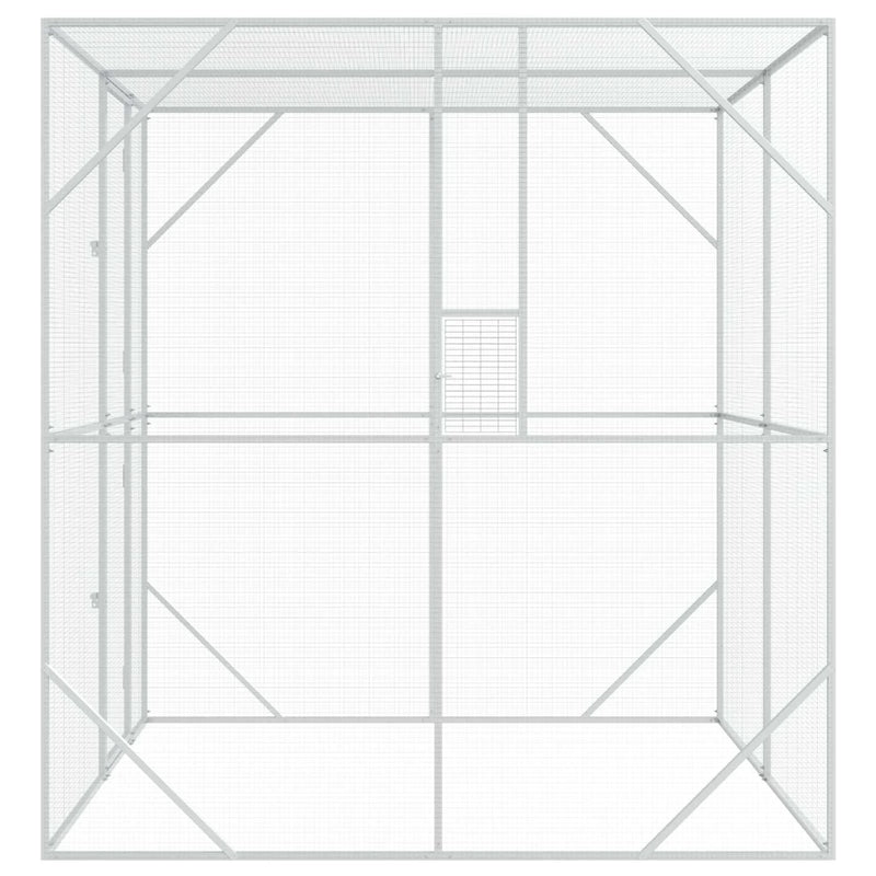 Bird Cage Anthracite 209 x 202 x 214 cm Galvanised steel