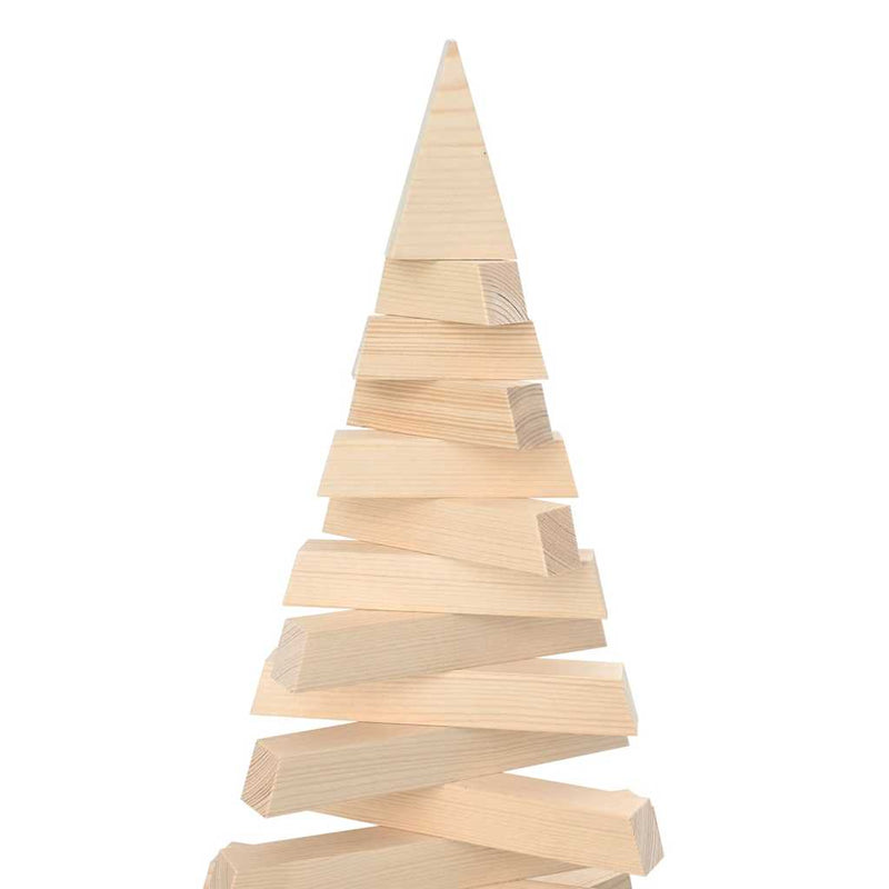 vidaXL Wooden Christmas Tree for Decoration 150 cm Solid Wood Pine