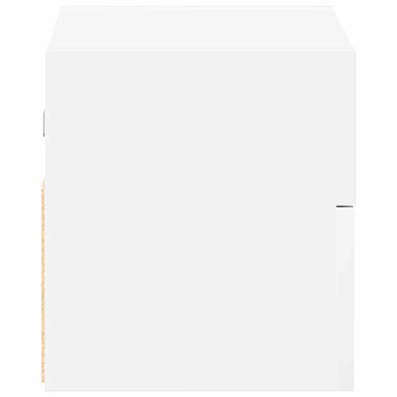 Wall-mounted Bedside Cabinet White 45x26x28.5 cm