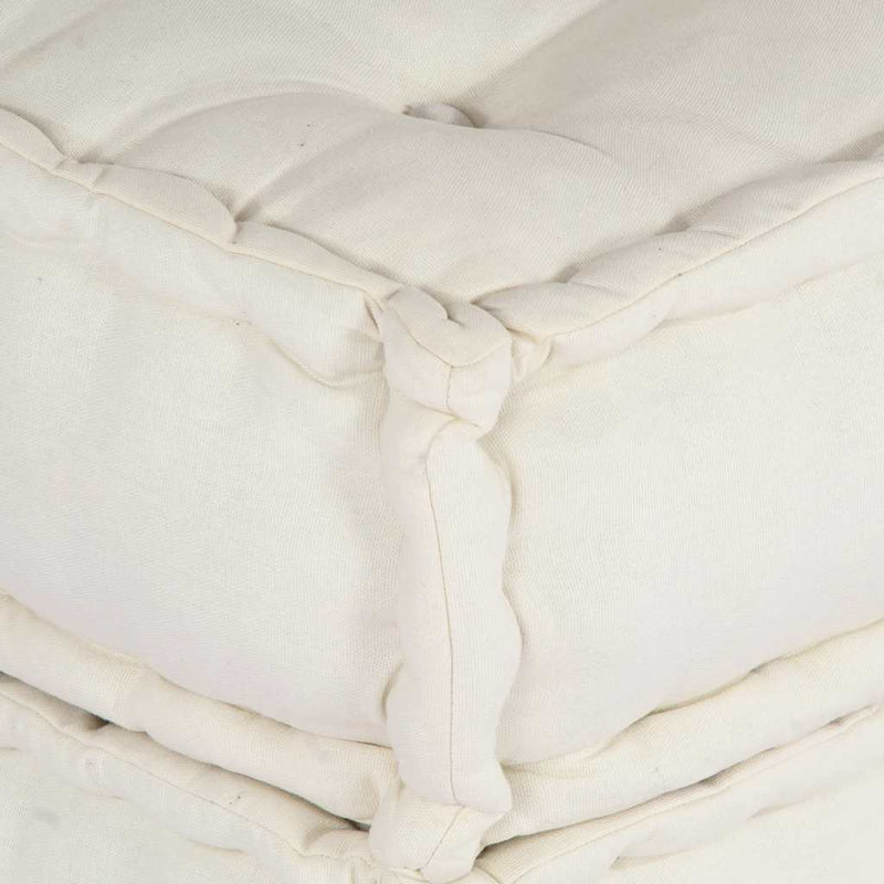 vidaXL Modular Sofa Unit Cream 70x70x54 Fabric