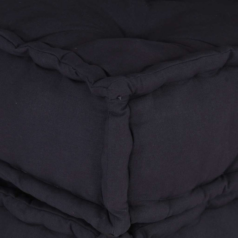 vidaXL Modular Pouffe Anthracite 70x70x54 Fabric
