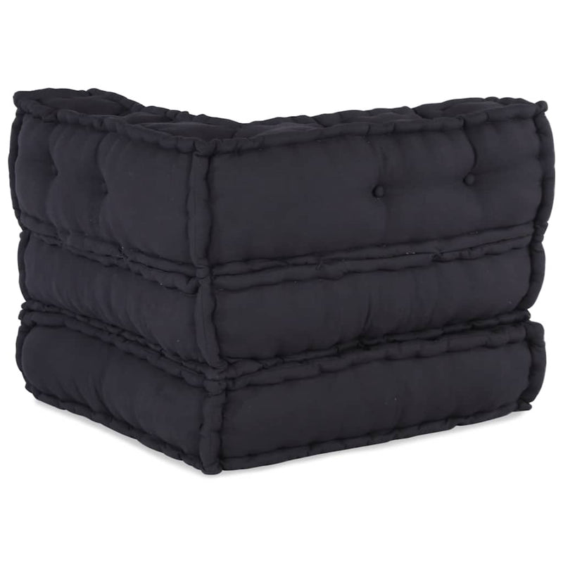 vidaXL Modular Pouffe Anthracite 70x70x54 Fabric