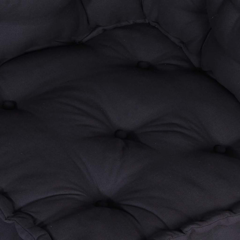 vidaXL Modular Pouffe Anthracite 70x70x54 Fabric