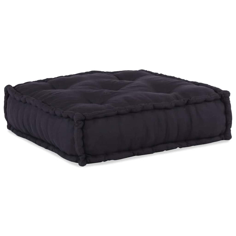 vidaXL Modular Pouffe Anthracite 70x70x54 Fabric