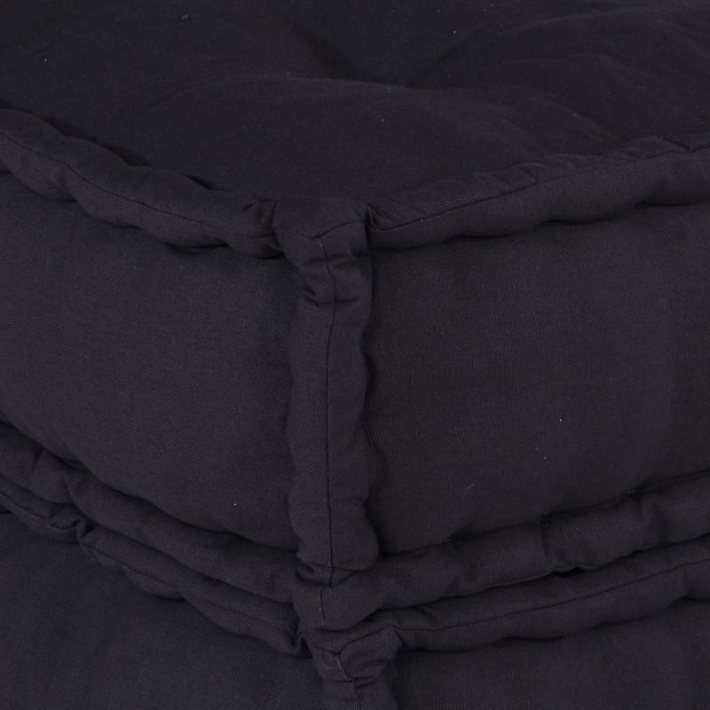 vidaXL Modular Pouffe Anthracite 70x70x54 Fabric