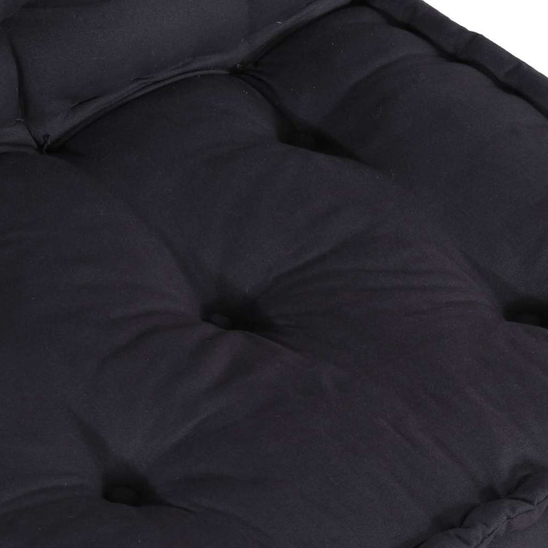 vidaXL Modular Pouffe Anthracite 70x70x54 Fabric