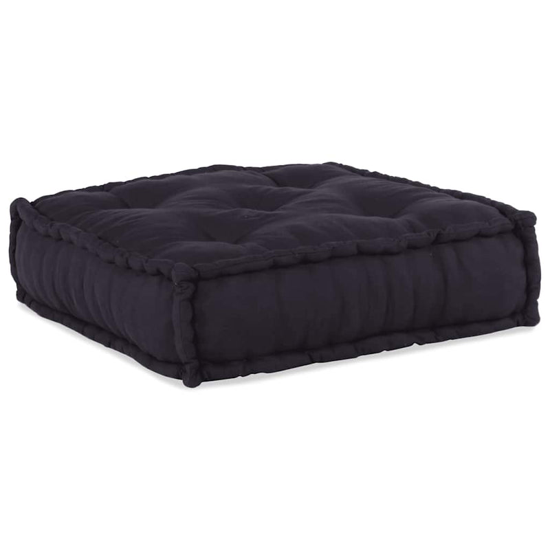 vidaXL Modular Pouffe Anthracite 70x70x36 Fabric