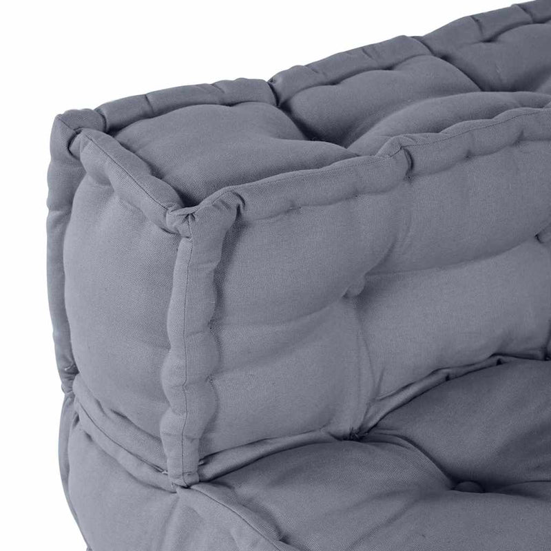vidaXL Modular Sofa Grey 70 x 70 x 56 cm Fabric
