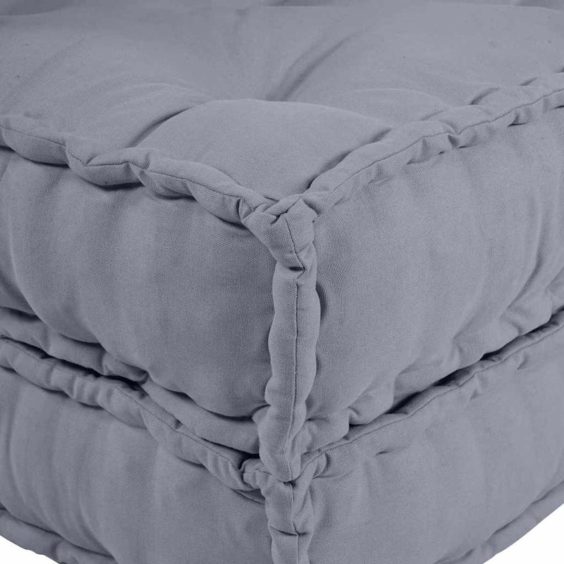 vidaXL Modular Sofa Grey 70 x 70 x 56 cm Fabric