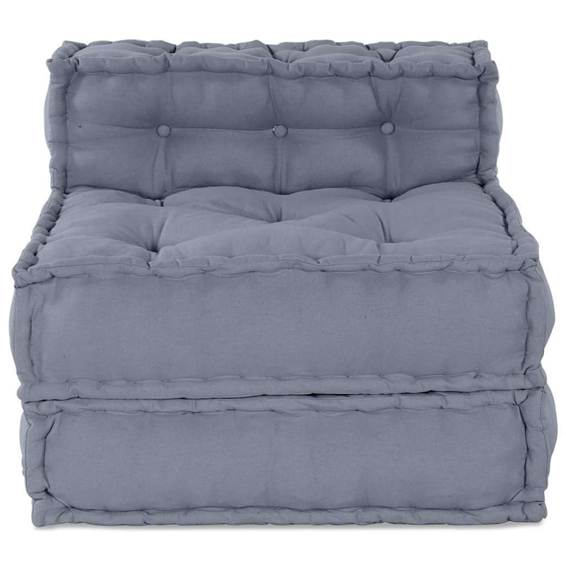 vidaXL Modular Sofa Grey 70 x 70 x 56 cm Fabric