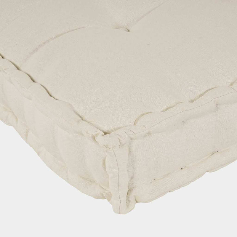vidaXL Sofa Cushion 2 pcs Cream Fabric