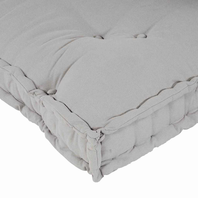 vidaXL Sofa Cushion 3 pcs Grey Fabric